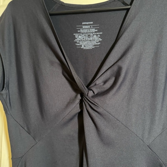 Patagonia Black Midi Dress Size L - Picture 5 of 9